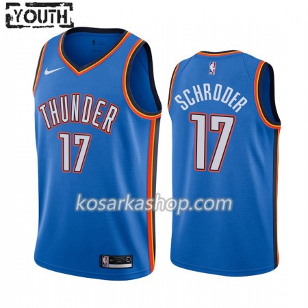 Dres Oklahoma City Thunder Dennis Schroder 17 Nike 2019-20 Icon Edition Swingman - Dječji